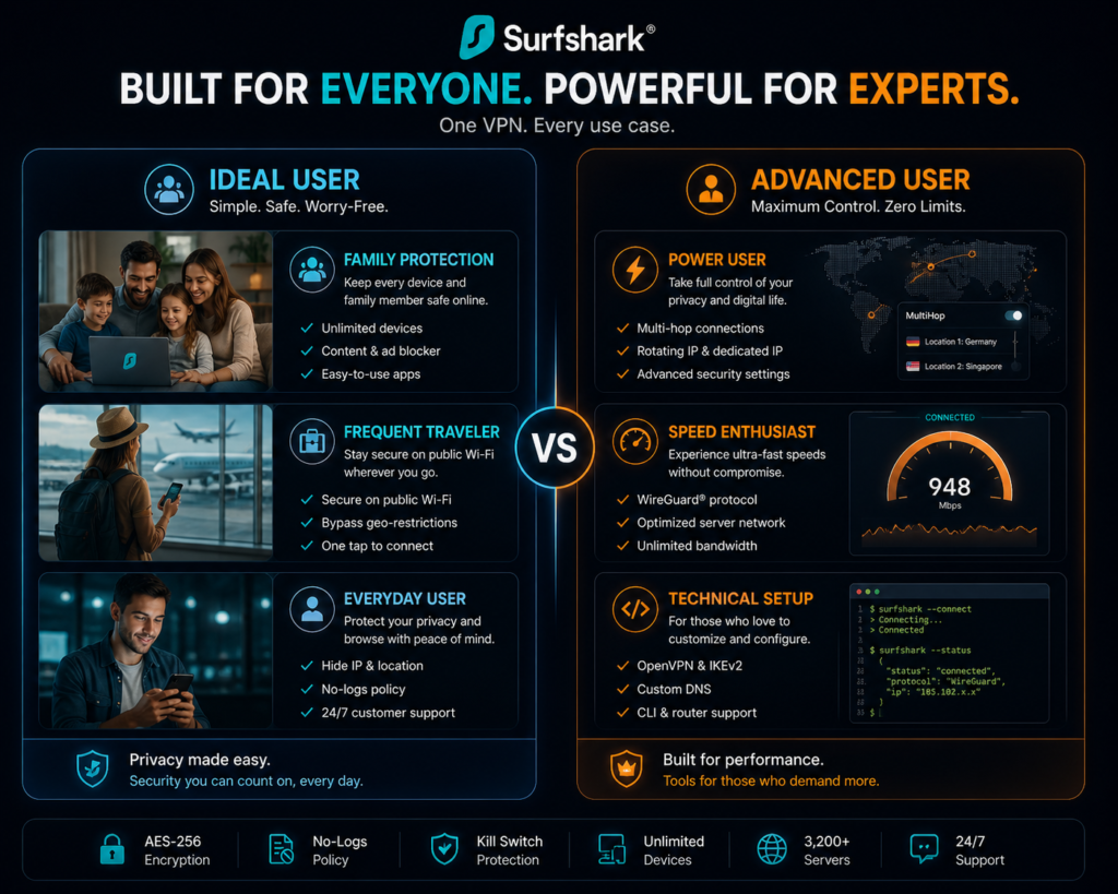 is surfshark worth it: Surfshark: VPN for everyone, experts included