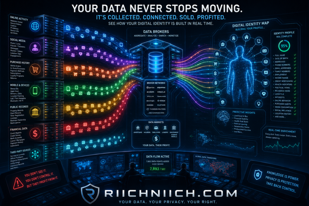 what is a data broker: Your data, always in motion.