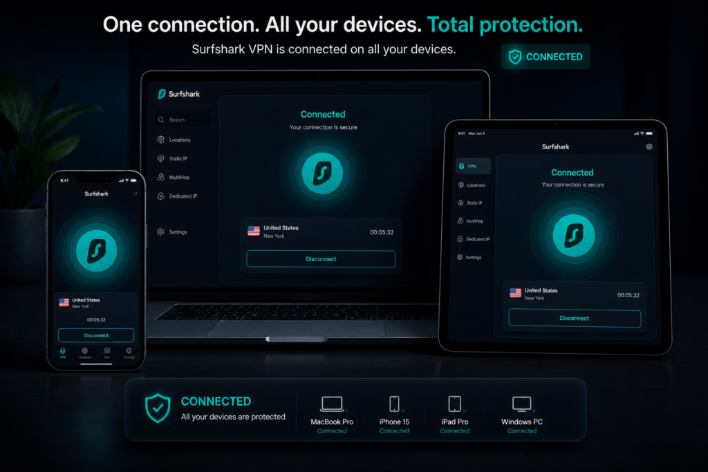 is surfshark worth it: Total protection across all devices