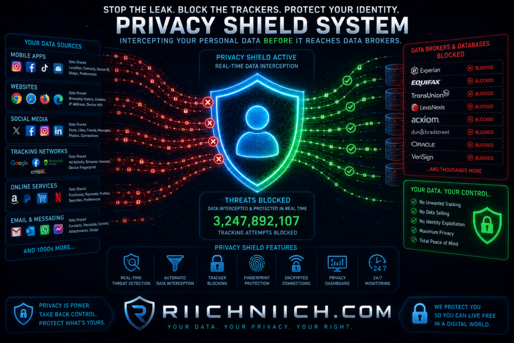 what is a data broker: Privacy shield: block the trackers