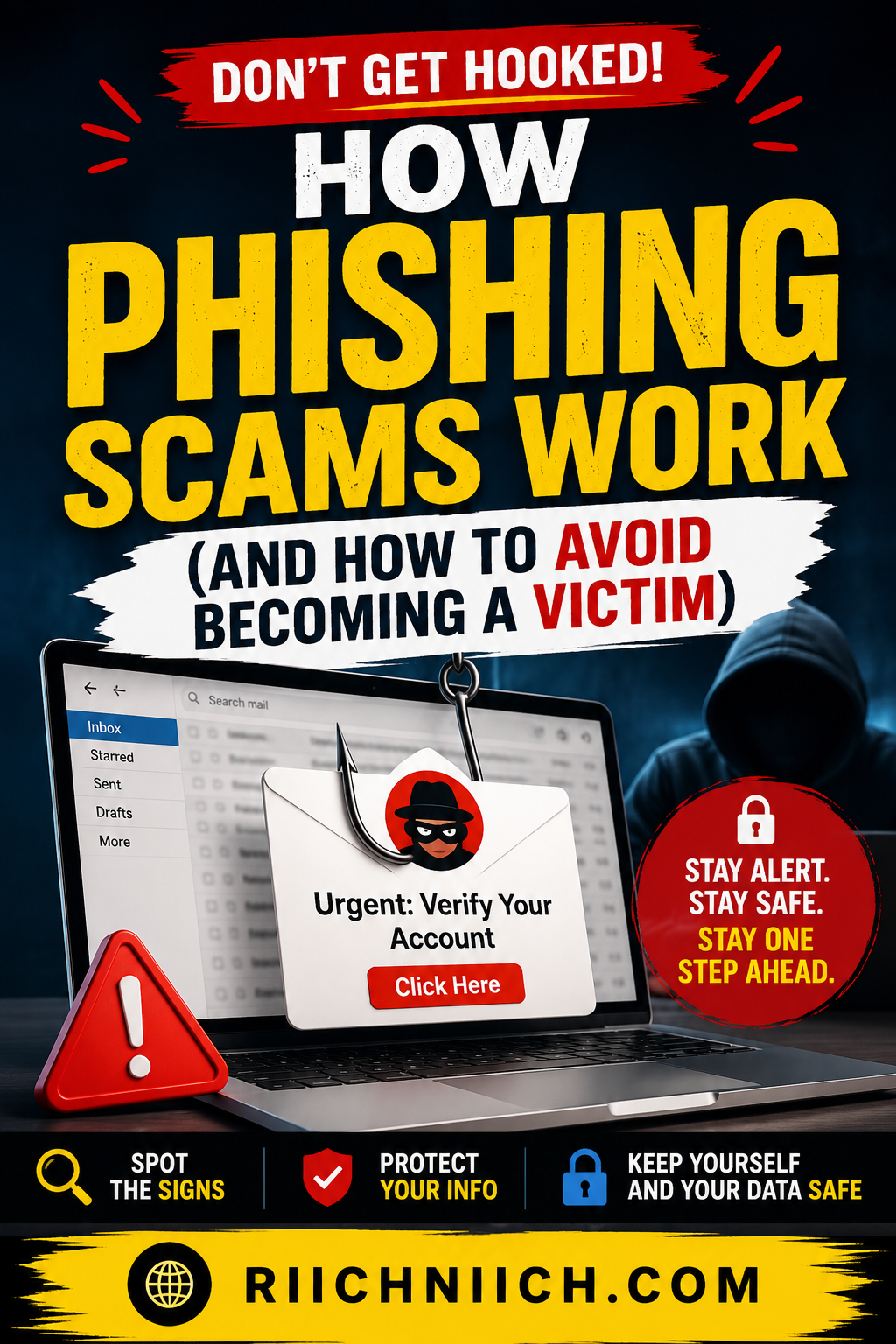 You are currently viewing How Phishing Scams Work (And How To Avoid Becoming A Victim)