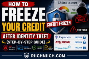 Read more about the article How To Freeze Your Credit After Identity Theft (Step-By-Step Guide)
