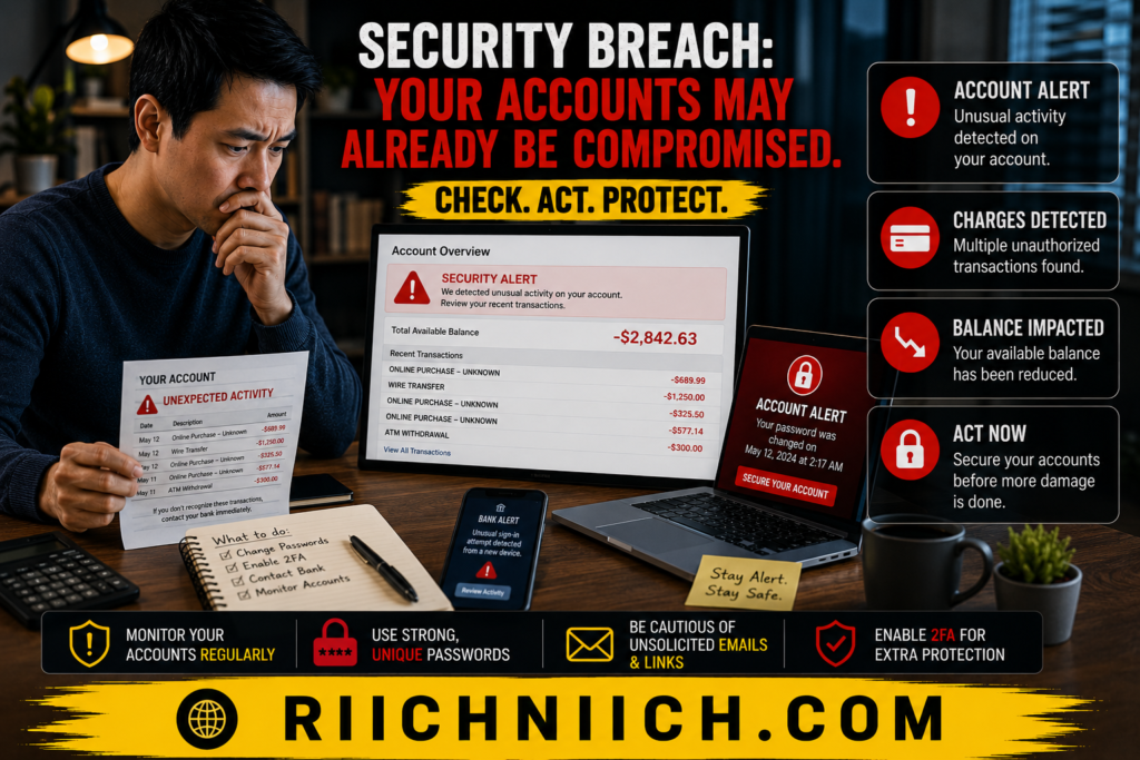 how phishing scams work: Security breach: act now to protect