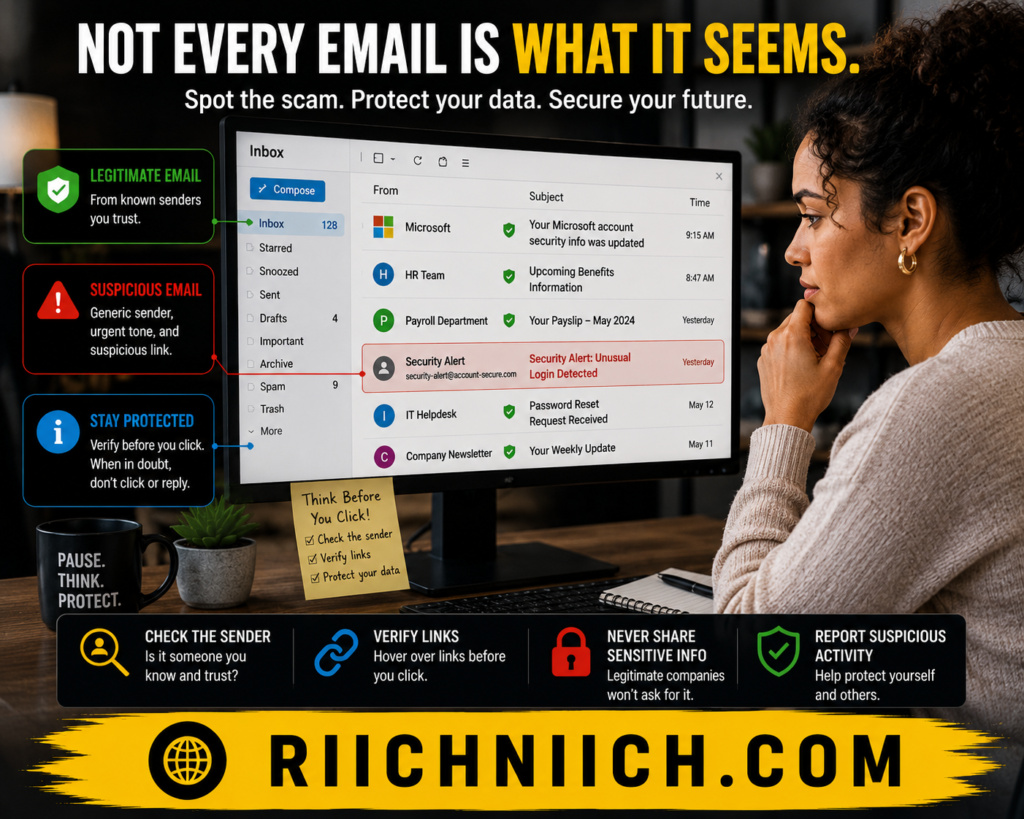 how phishing scams work: Spot the scam, secure your future