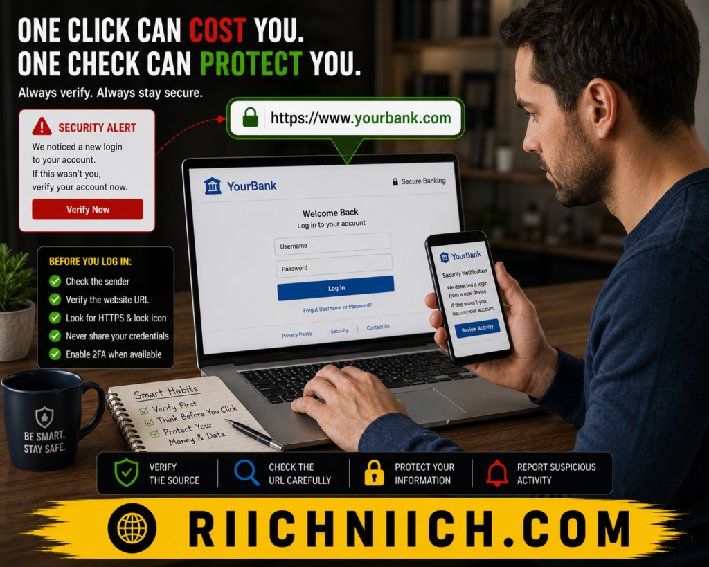 how phishing scams work: Stay secure with online banking tips