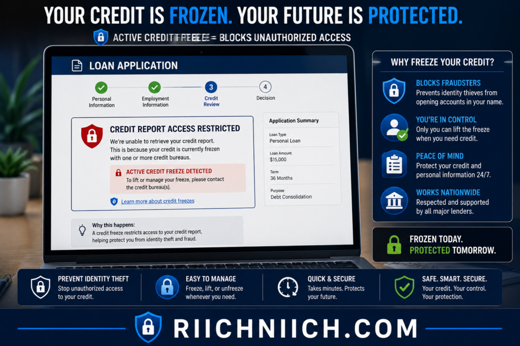 how to freeze your credit after identity theft: Credit freeze protection: secure your future