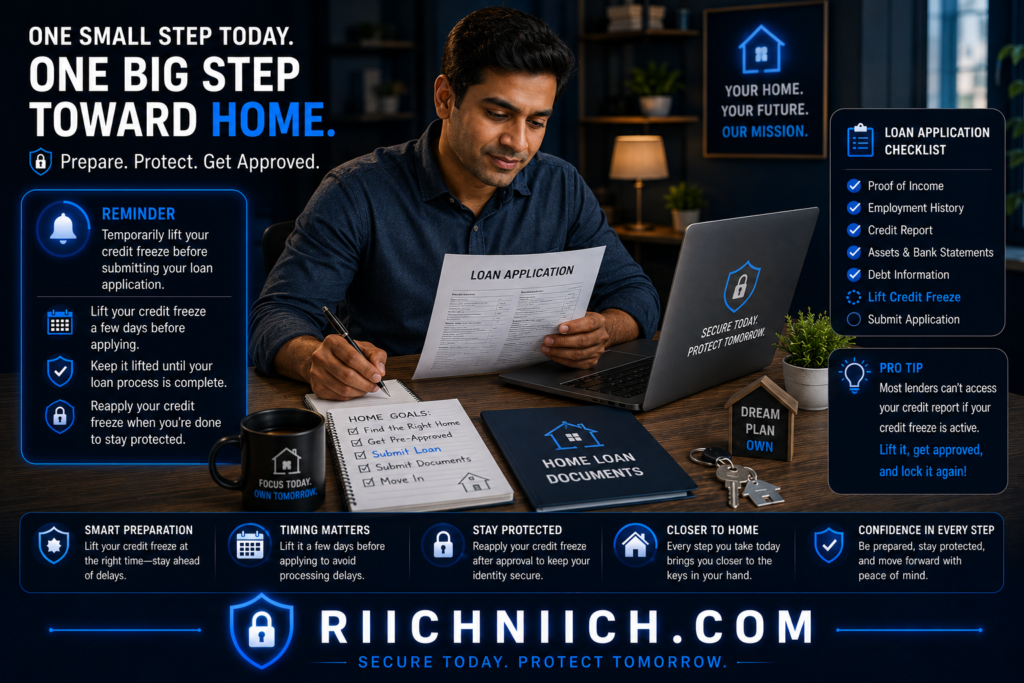 how to freeze your credit after identity theft: Loan application preparation and security tips