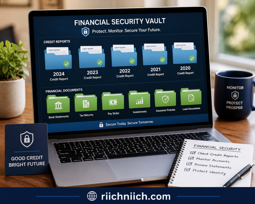 how to check your credit report for signs of identity theft: Secure financial future workspace setup