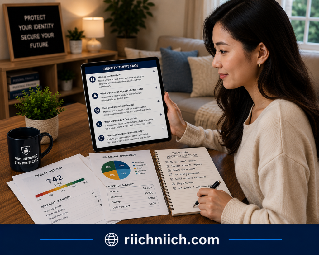 how to check your credit report for signs of identity theft: Protecting your identity at home