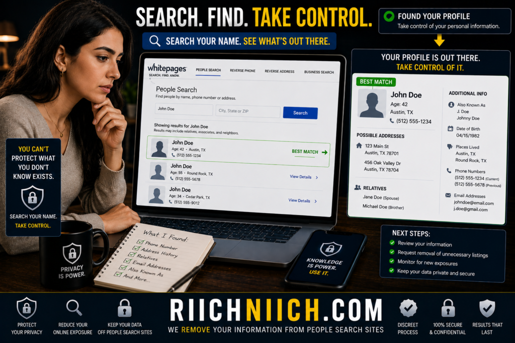 how to remove yourself from people search sites: Take control of your privacy
