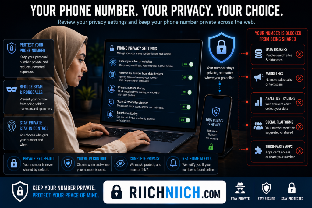 how to stay anonymous online: Protect your phone number privacy