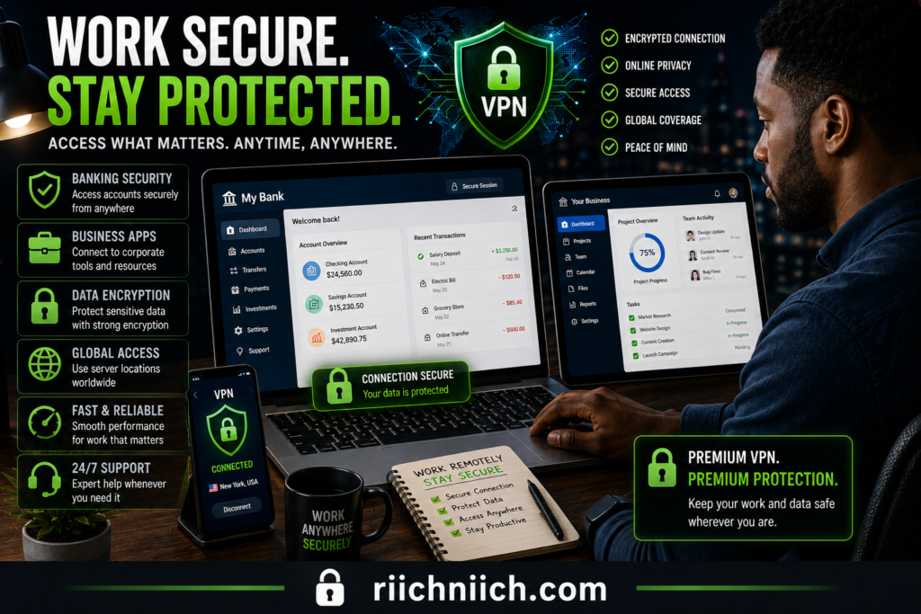 free vs paid VPN: Secure work anywhere with VPN solutions