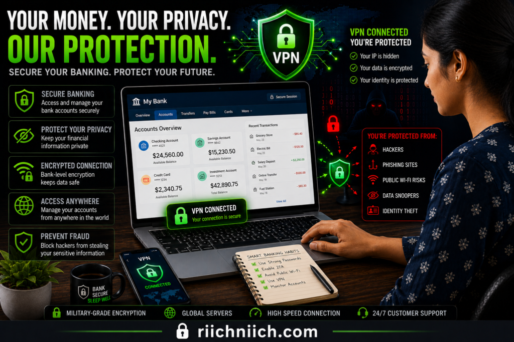 free vs paid VPN: Secure your banking with VPN protection