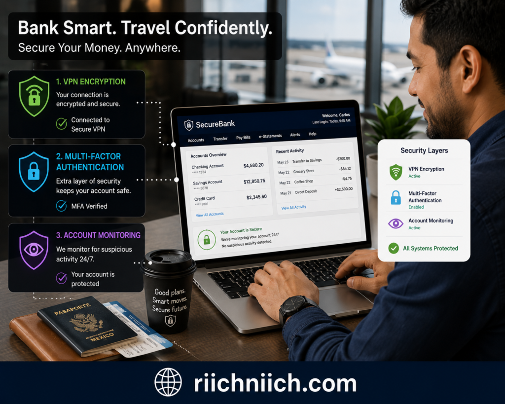 is public WiFi safe for banking: Bank smart, travel securely