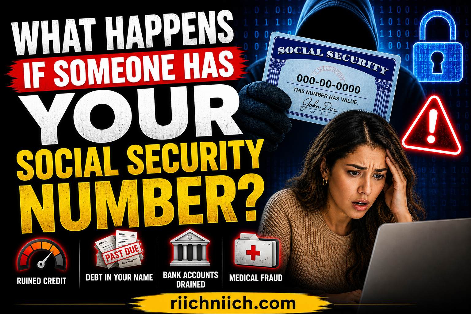 Read more about the article What Happens If Someone Has Your Social Security Number?