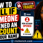 How To Tell If Someone Opened An Account In Your Name