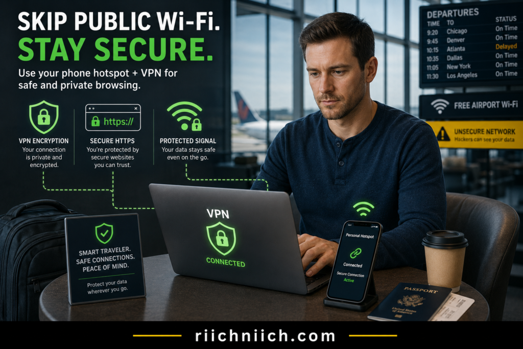how to stop identity theft before it happens: Stay secure while traveling