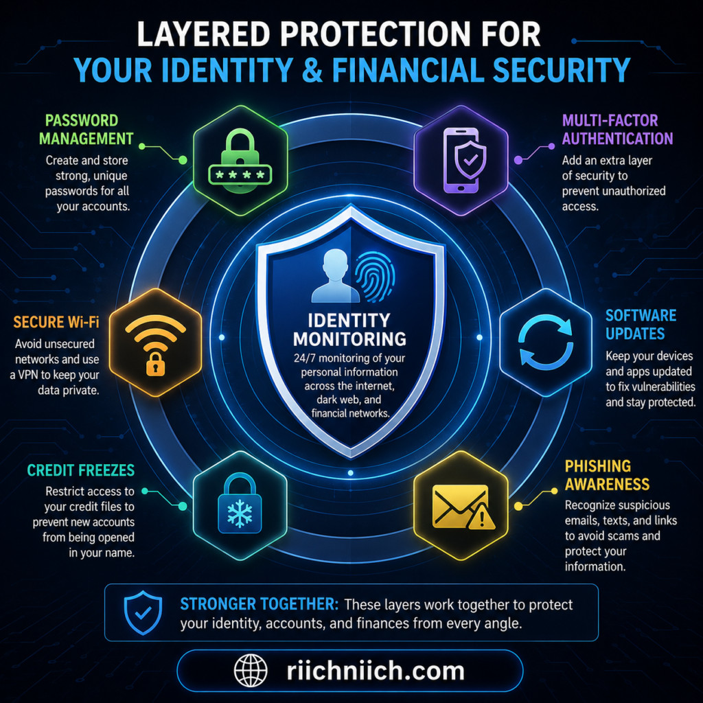 identity monitoring vs credit monitoring: Layered protection for your identity