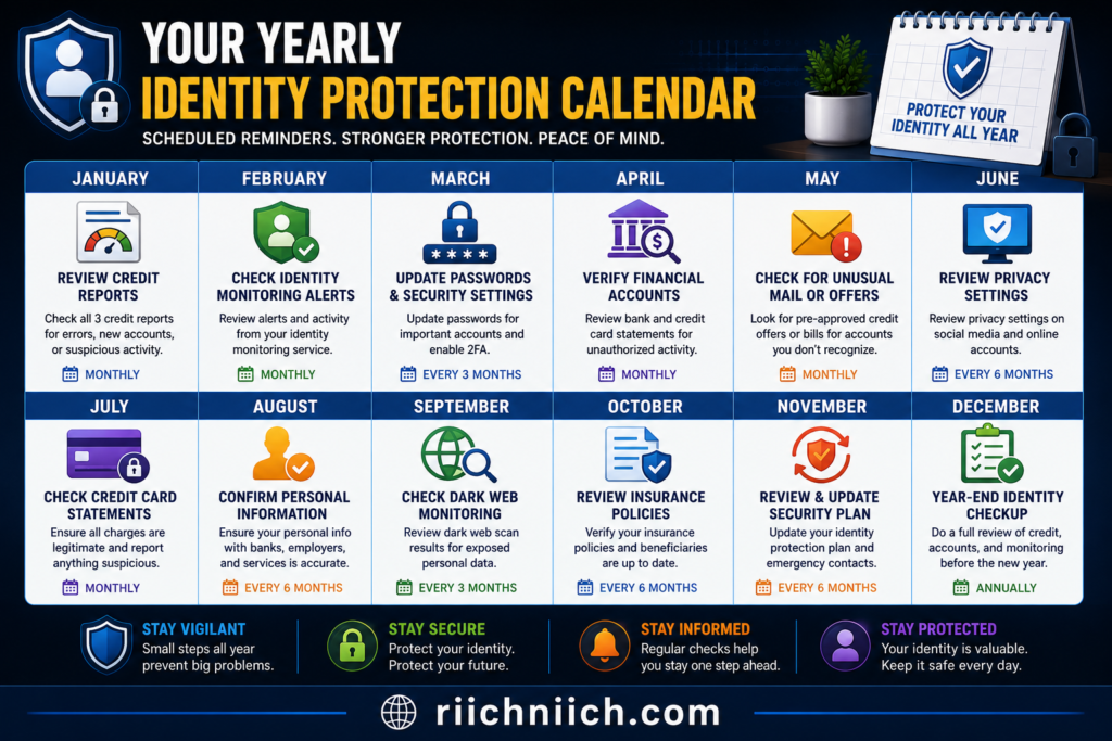 how to tell if someone opened an account in your name: Identity protection calendar guide
