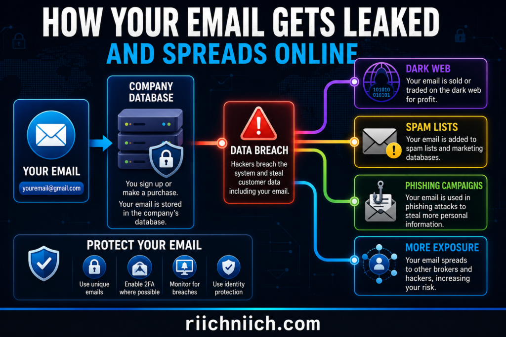 how to know if your email was leaked: How email leaks spread online