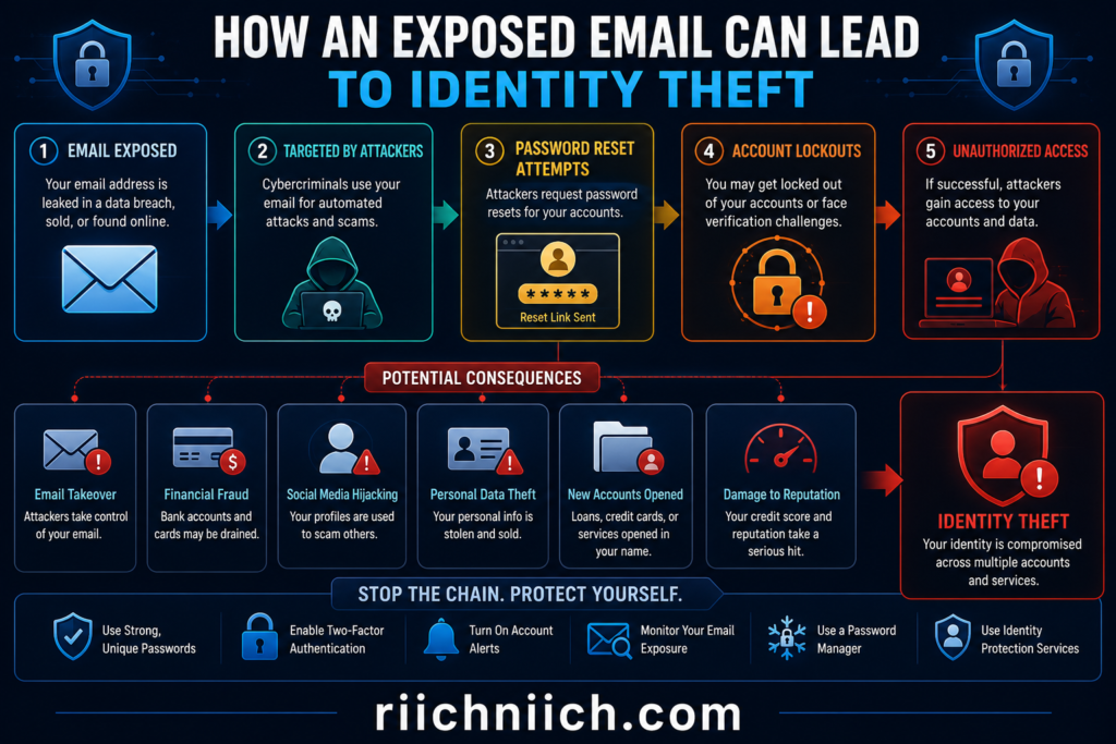 how to know if your email was leaked: How exposed email leads to theft