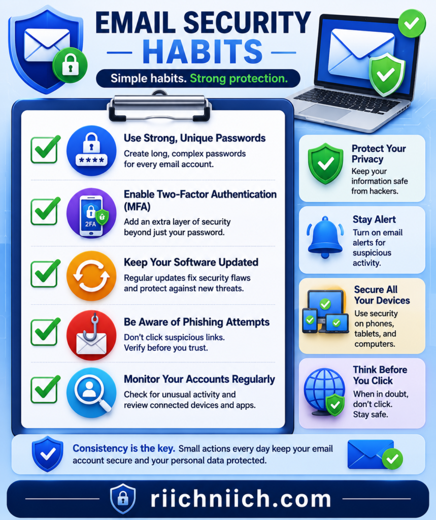how to know if your email was leaked: Email security best practices checklist