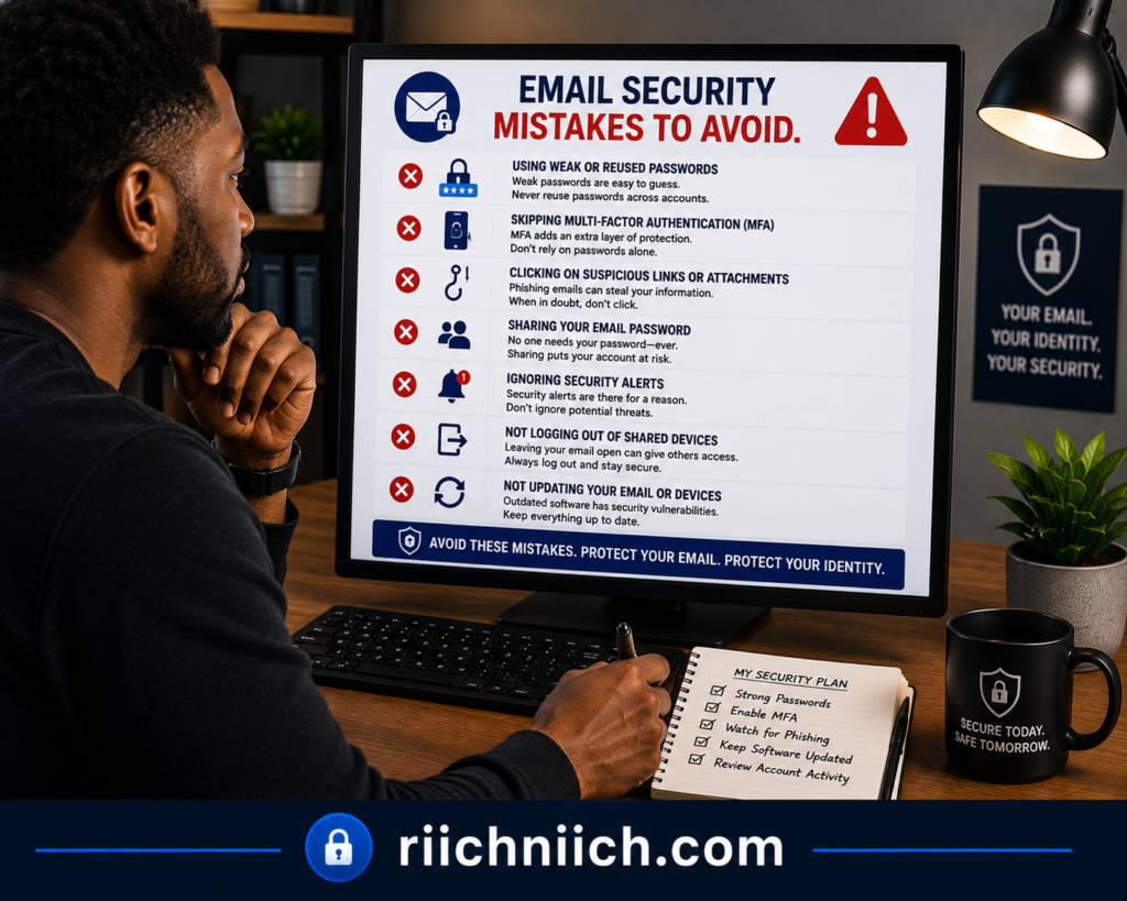how to know if your email was leaked: Email security mistakes to avoid