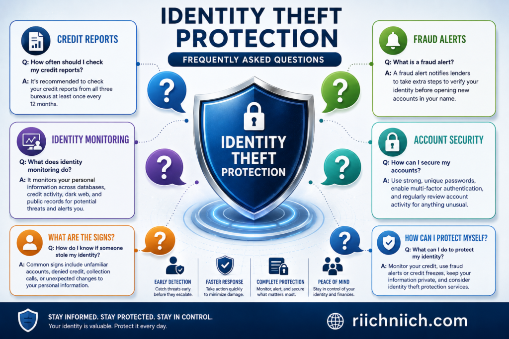 how to tell if someone opened an account in your name: Identity theft protection FAQ guide