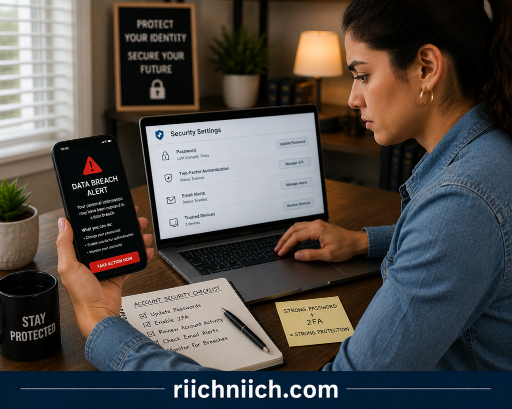 what happens if someone has your social security number: Cybersecurity awareness in a home office