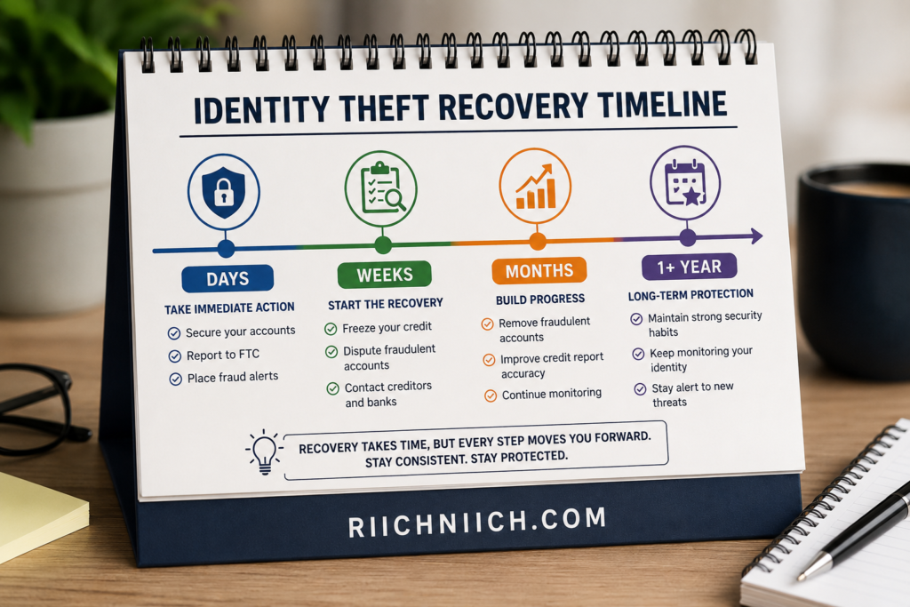 how long does it take to recover from identity theft: Identity theft recovery timeline guide