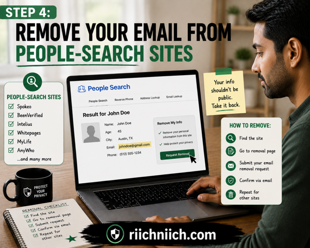 how to remove your email address from the internet: Remove Your Email From People-Search Sites