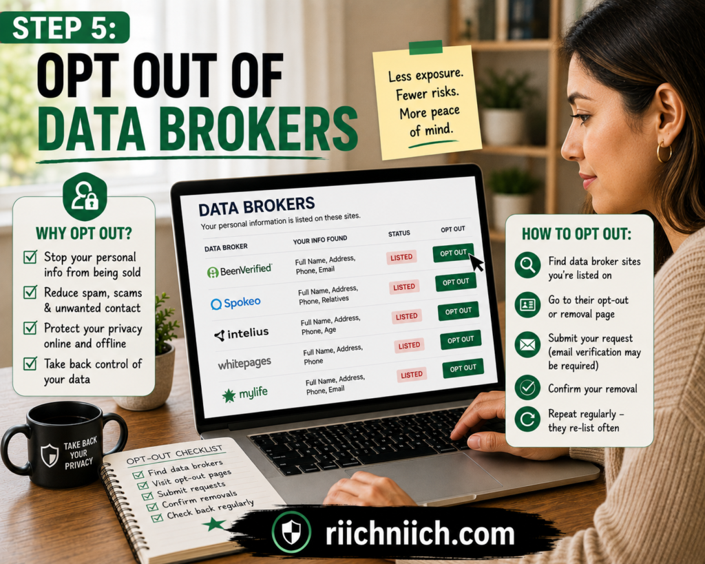 how to remove your email address from the internet: Opt Out of Data Brokers
