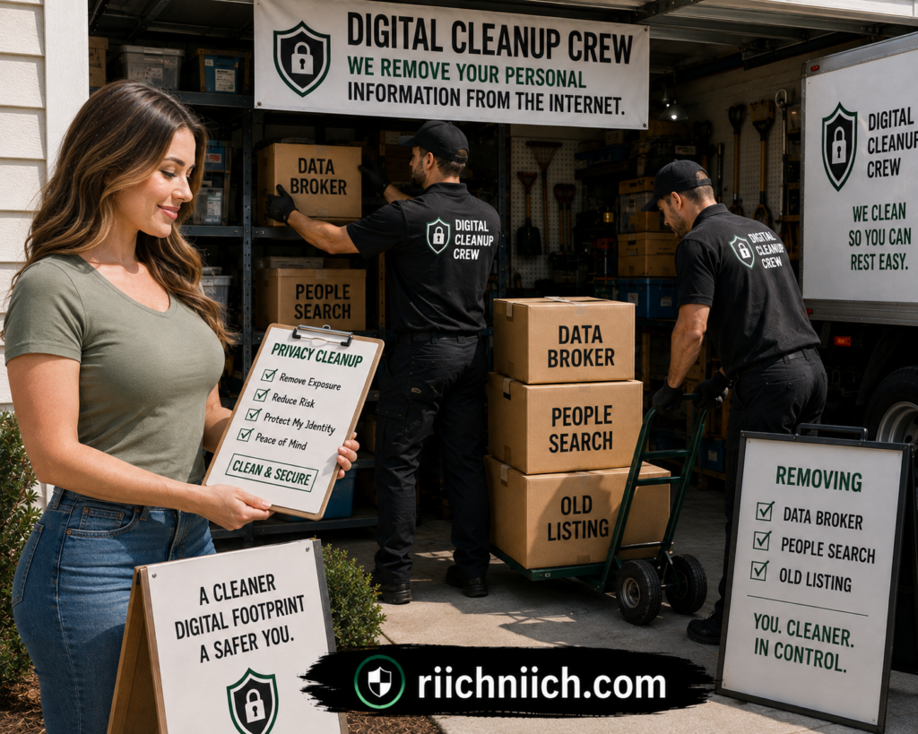 how to remove your email address from the internet: Digital Cleanup Crew at Work