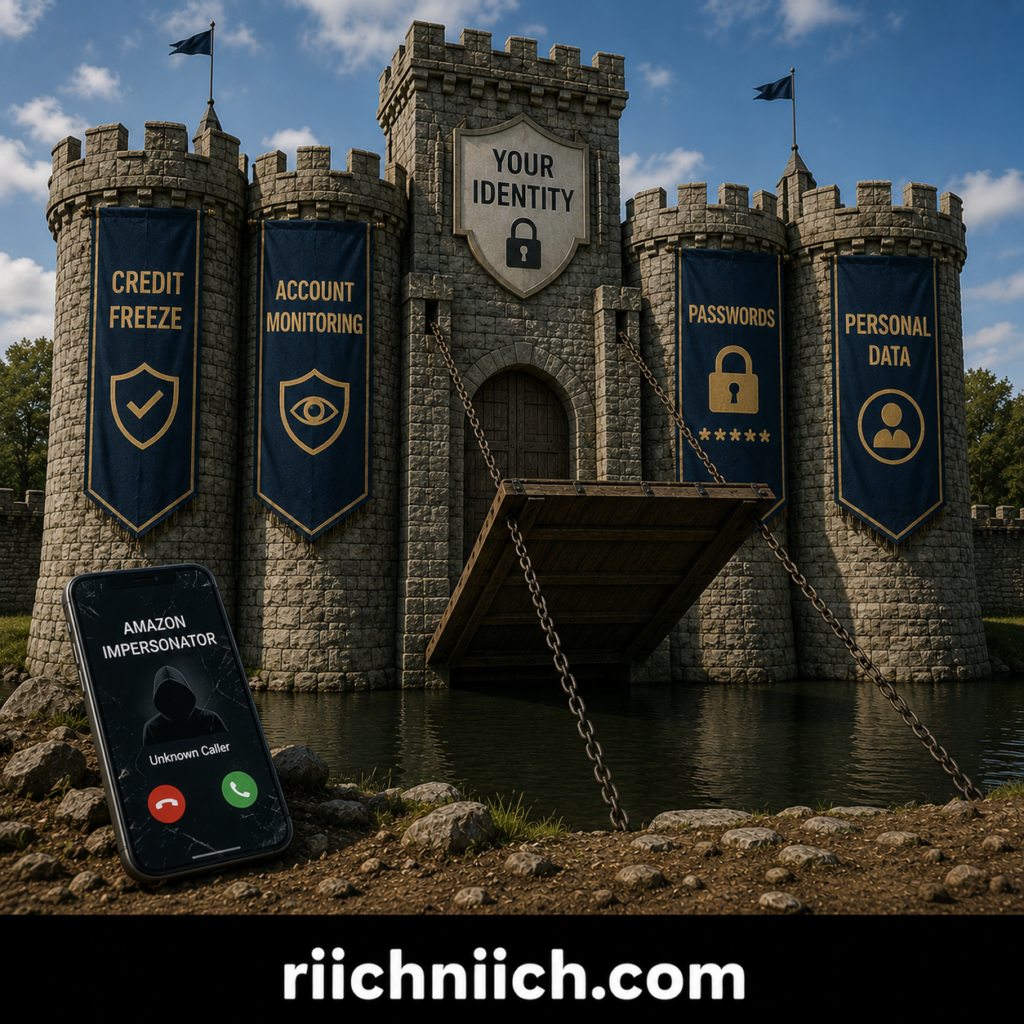 amazon payout protection scam: Identity Fortress Under Siege