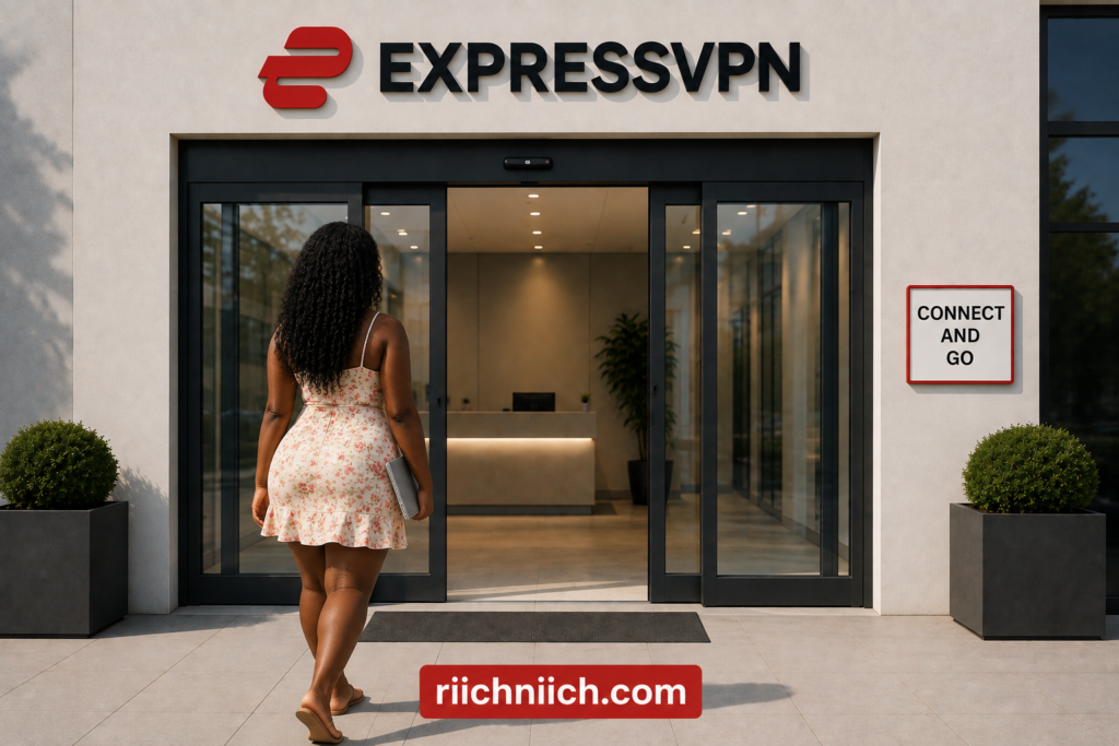 NordVPN vs ExpressVPN: ExpressVPN Office Entrance