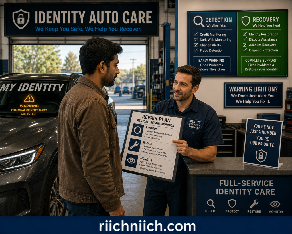 how to know if someone is using your identity: Identity Auto Care