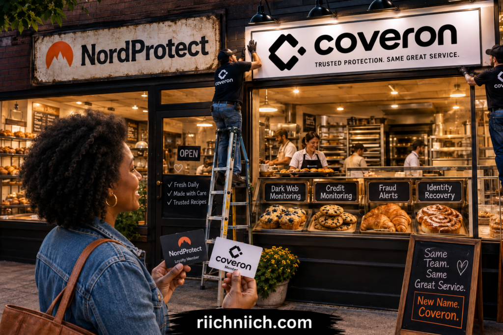 why did NordProtect change to Coveron: Bakery Rebrand: NordProtect to Coveron