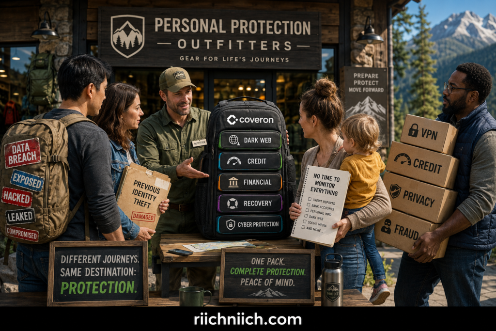 why did NordProtect change to Coveron: Outdoor Protection Outfitters Display