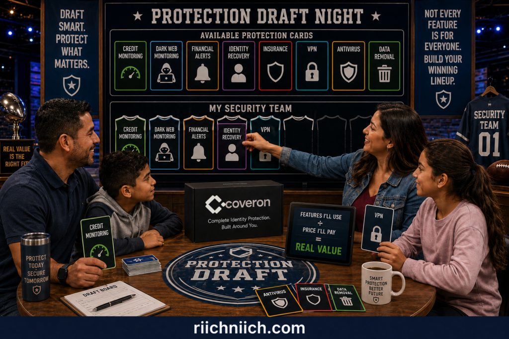 why did NordProtect change to Coveron: Protection Draft Night Family Team