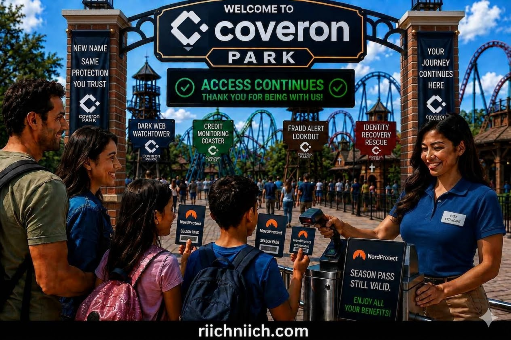 why did NordProtect change to Coveron: Coveron Park Family Welcome