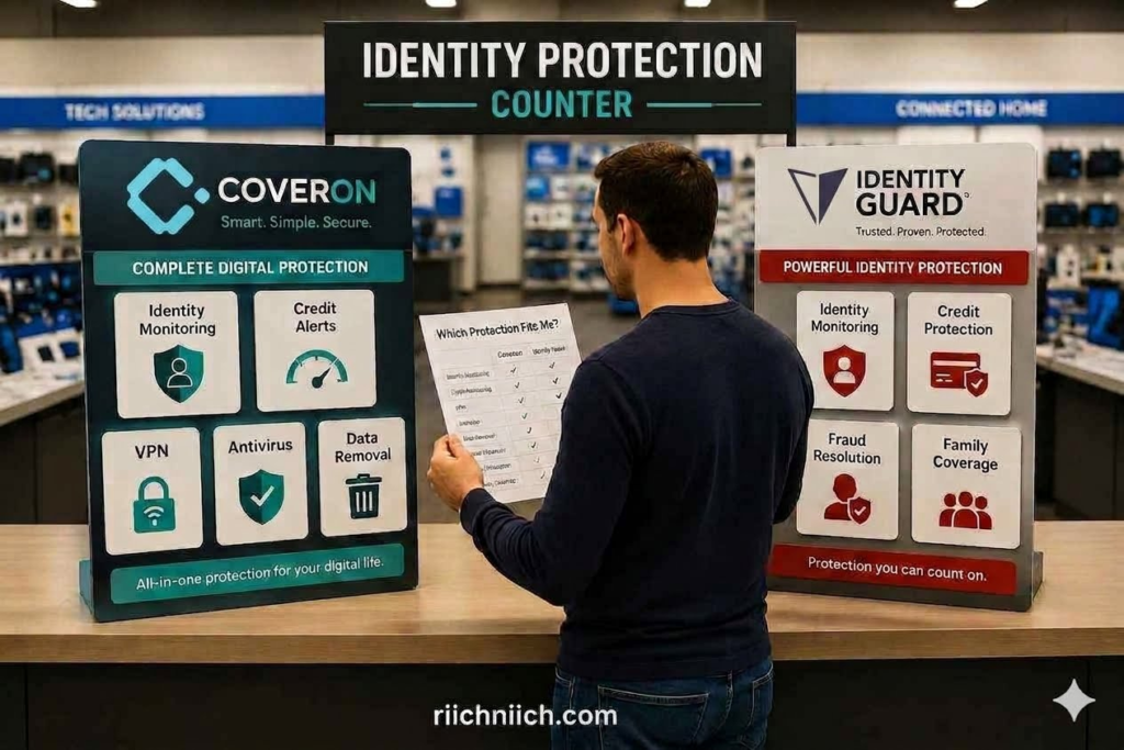 Coveron vs Identity Guard: Identity Protection Counter Comparison