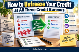 Read more about the article How to Unfreeze Your Credit at All Three Credit Bureaus
