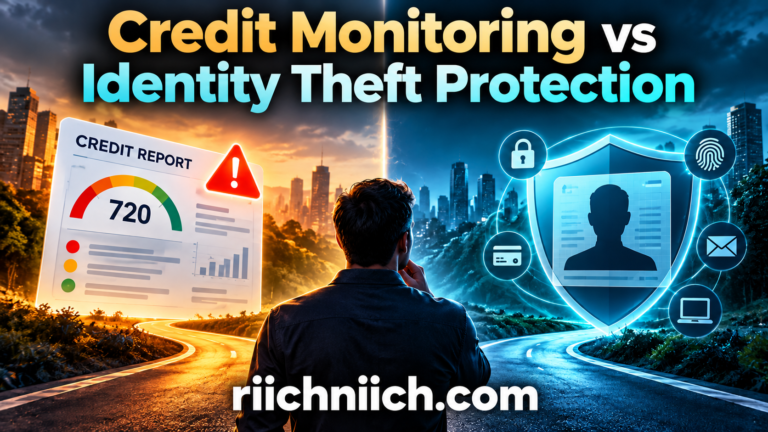 Credit Monitoring vs Identity Theft Protection: What’s the Difference, and Which Do You Need?