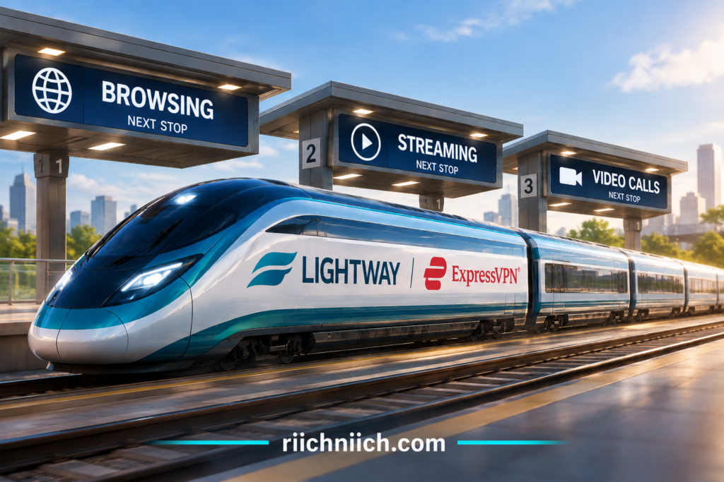 surfshark vs expressvpn: ExpressVPN Lightway at Platform