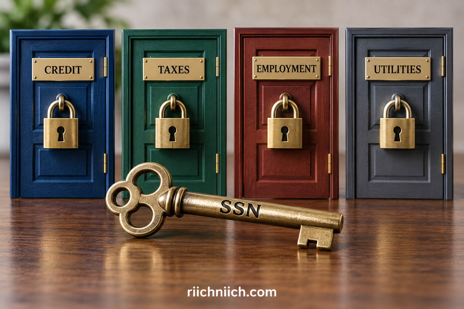 how to protect your Social Security number: SSN Key to Locked Life Essentials