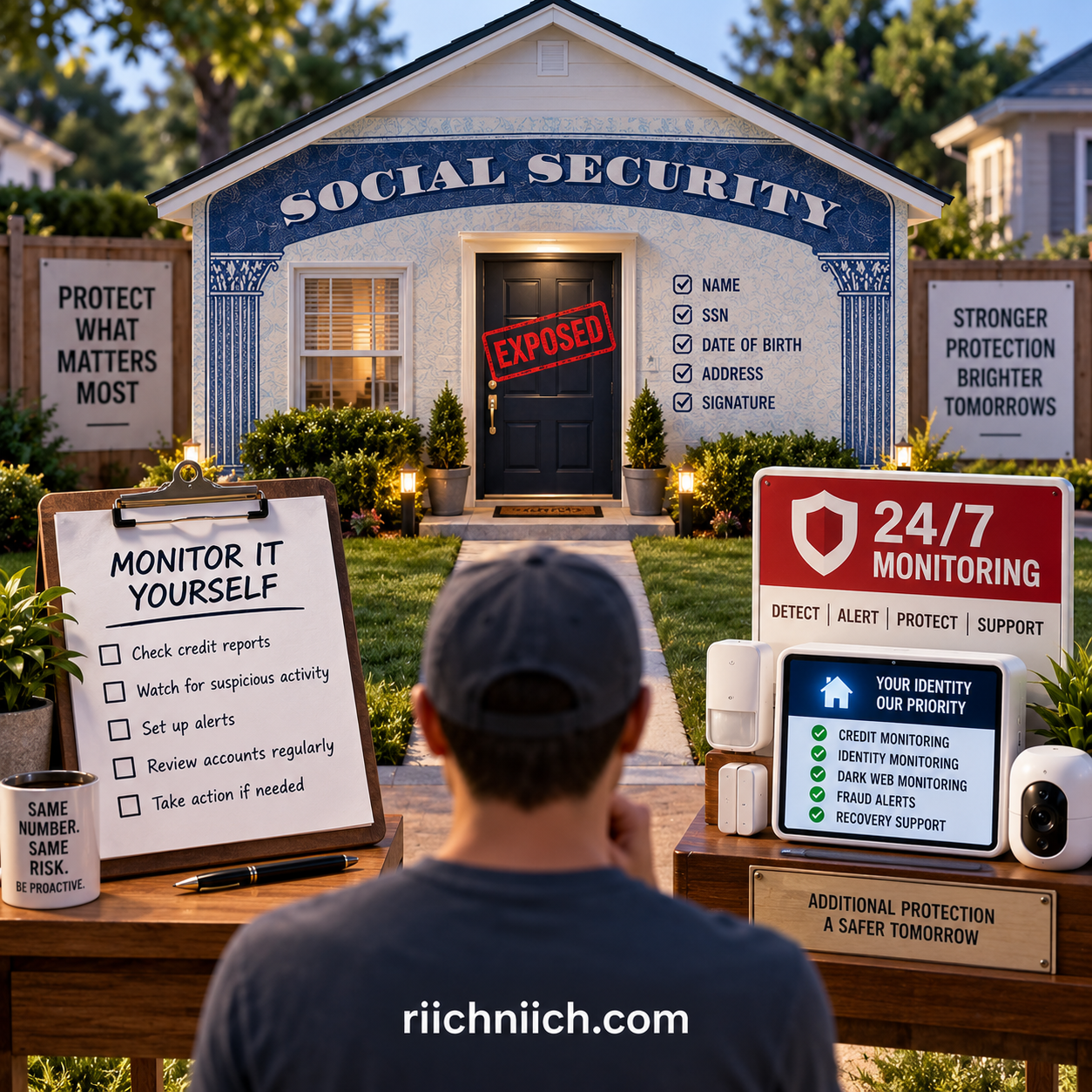 how to protect your Social Security number: Social Security House: Choose Your Protection