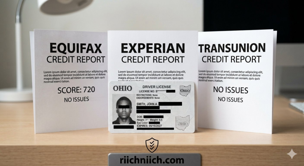 how to protect your driver's license from identity theft: Equifax Experian Transunion Credit Reports