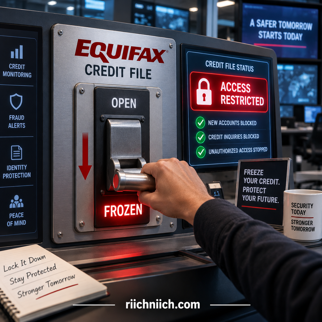 how to freeze your credit: Credit File Frozen Control Room