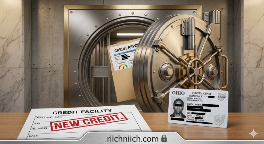 how to protect your driver's license from identity theft: New Credit