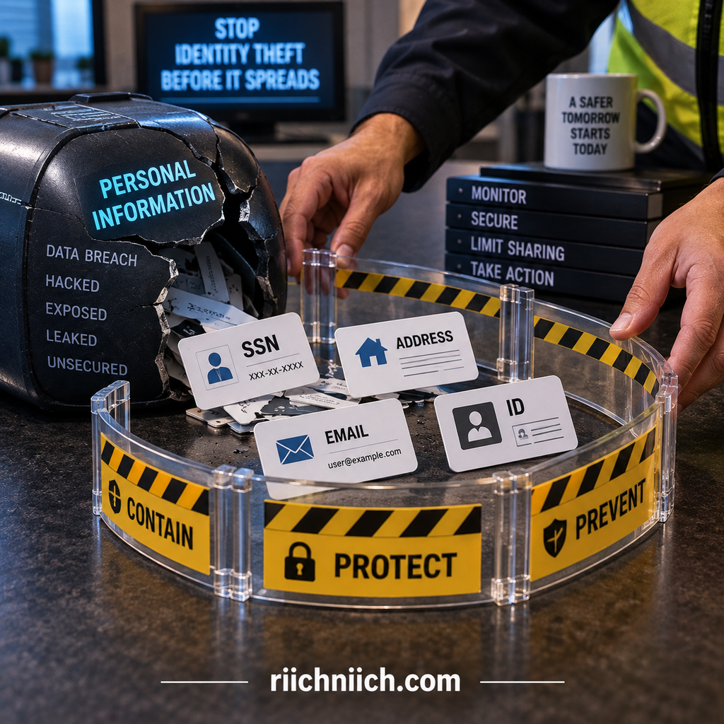 how to freeze your credit: Containing a Personal Data Breach